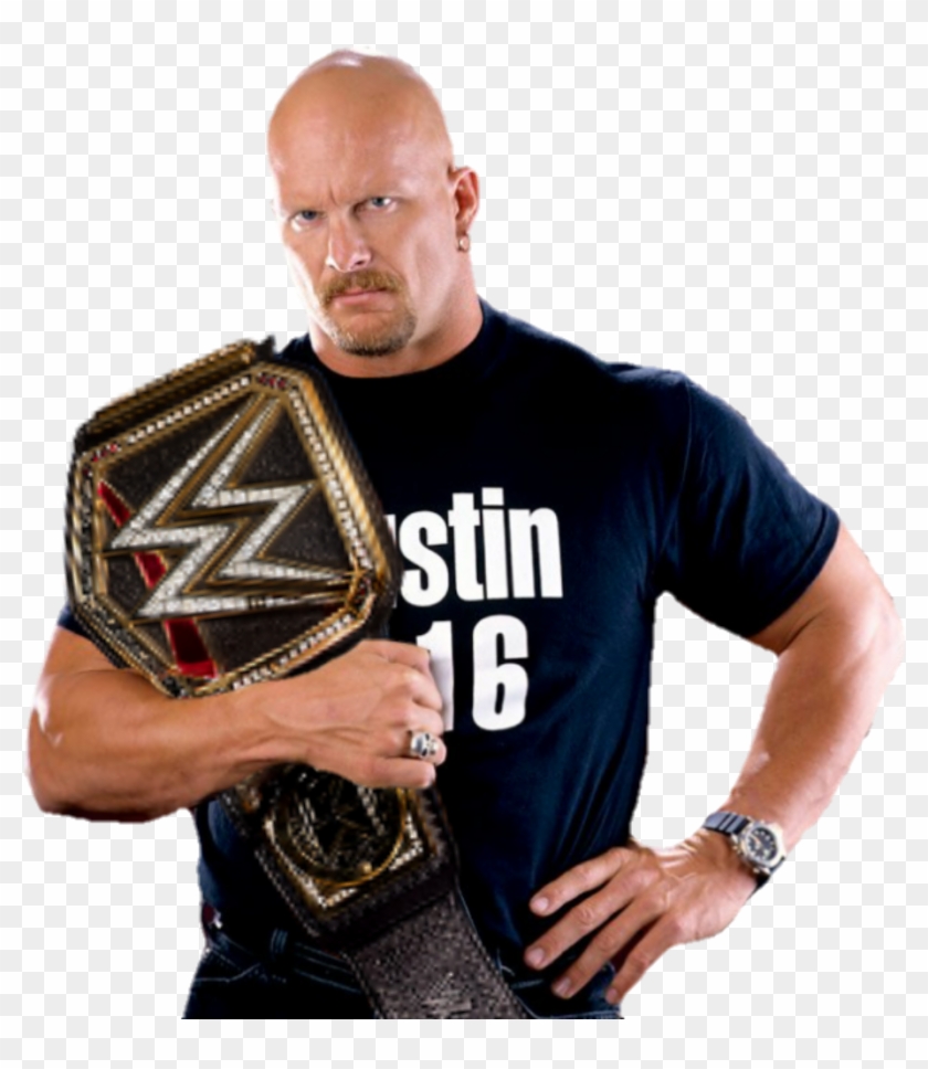 Stone Cold Png - Stone Cold Steve Austin Champion Clipart