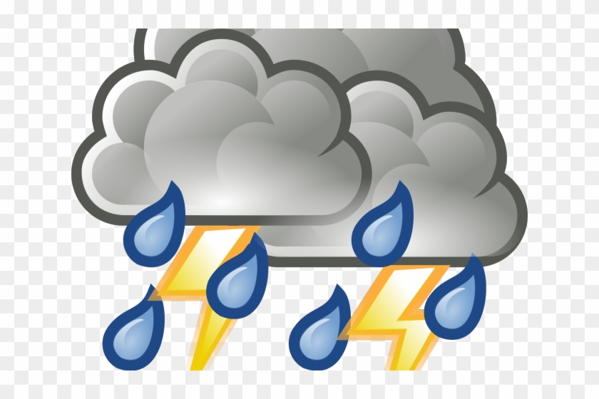 Hurricane Clipart Thunderstorm - Transparent Background Rain Cloud Clipart - Png Download