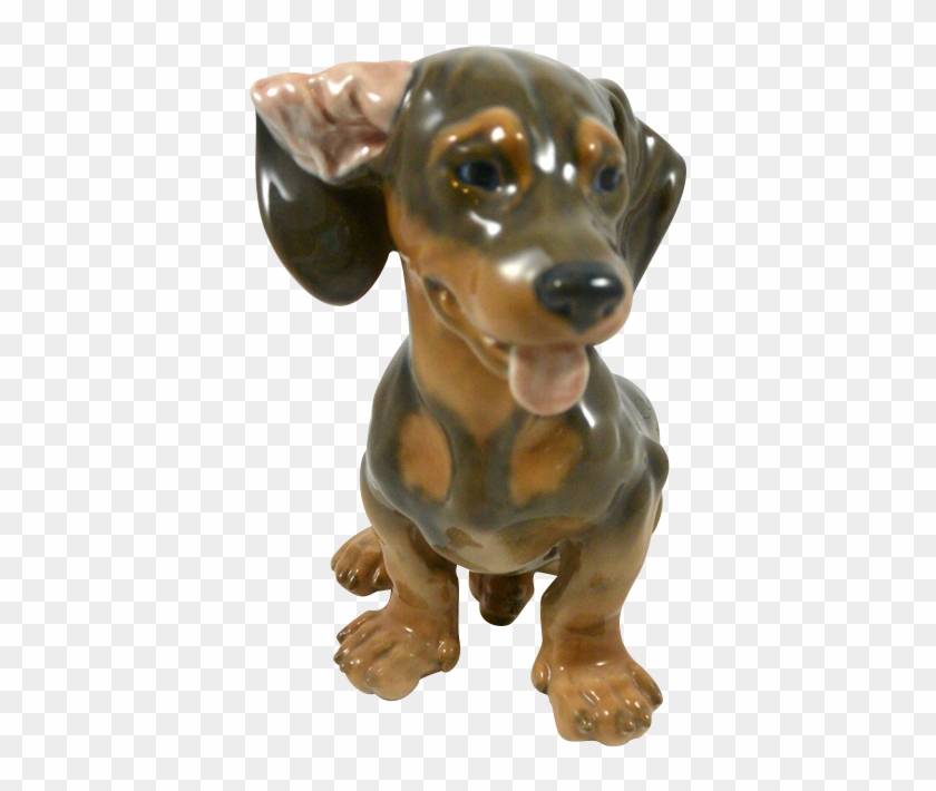 Royal Copenhagen Large Signed Lauritz Jensen - Dachshund Clipart #1869813