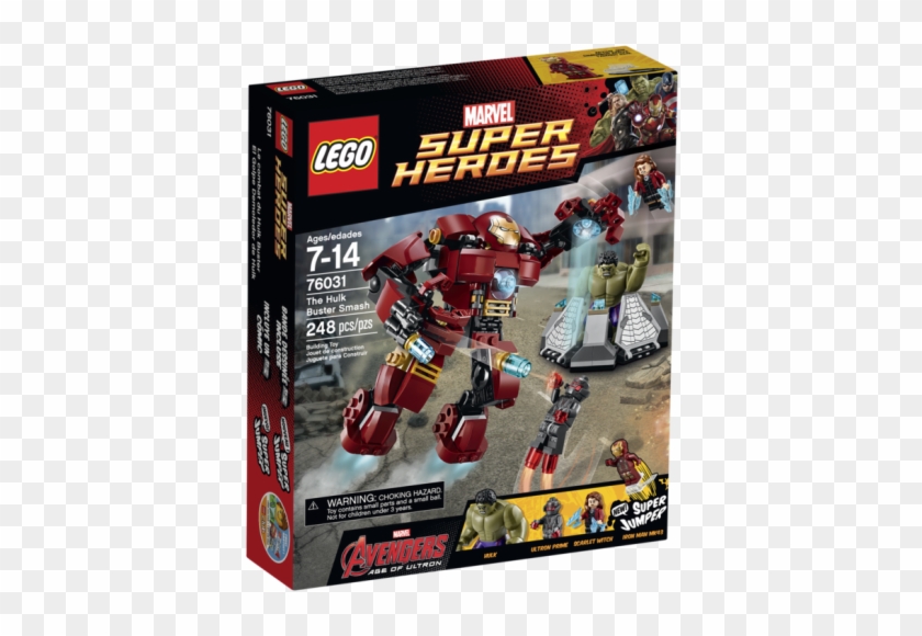 The Hulk Buster Smash Box - Lego Super Heroes 76031 Clipart
