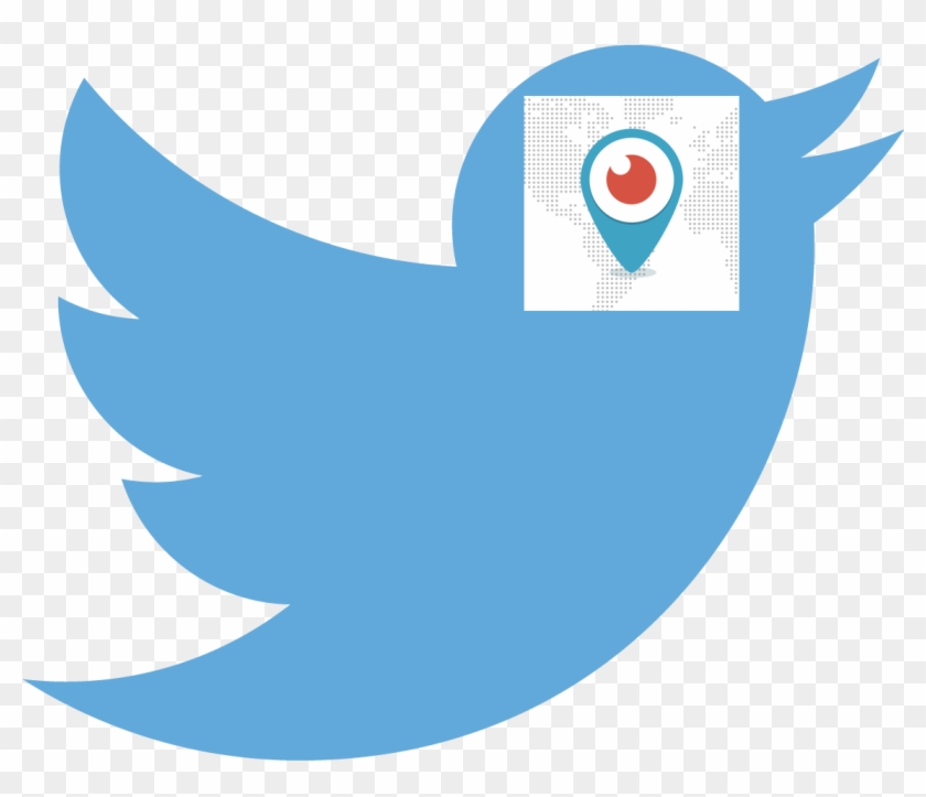 Twitter Confirms Periscope Acquisition As Meerkat Hype - Twitter Logo Png 1080 Clipart #1870422