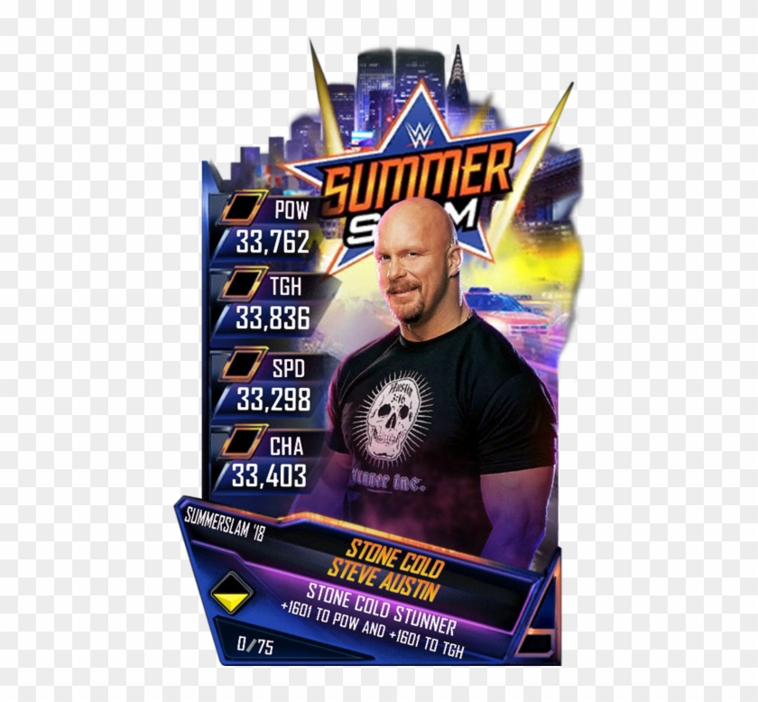 Steveaustin S4 21 Summerslam18 Clipart #1870486