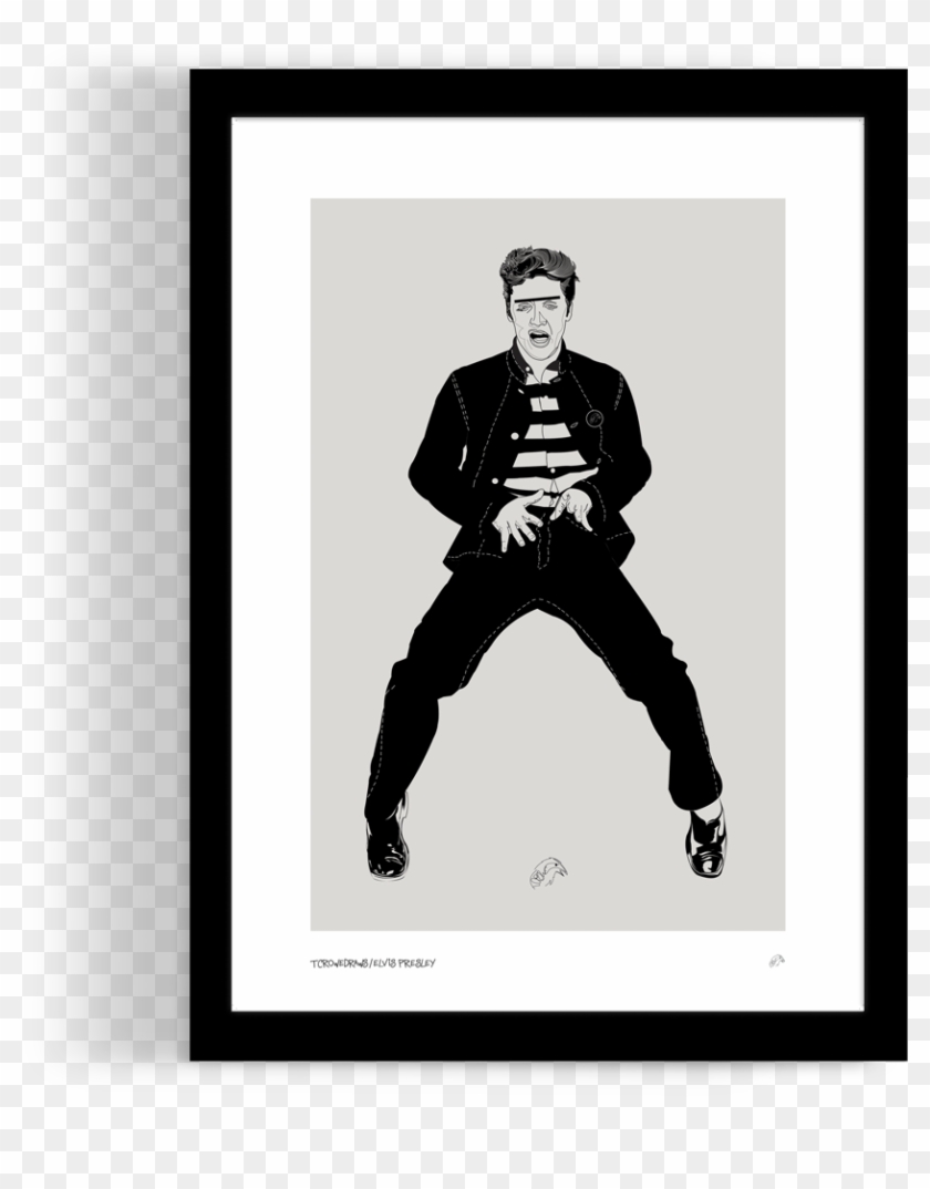 Elvis Jailhouse Rock In Color , Png Download Clipart