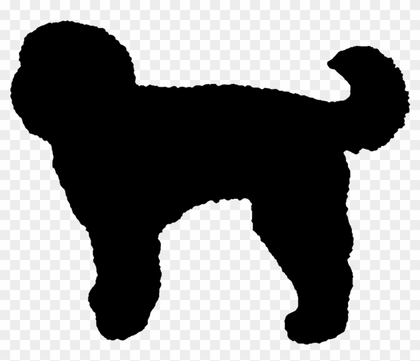 Goldendoodle Silhouette Clipart #1870740