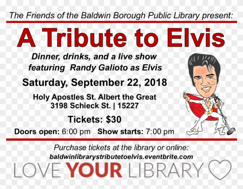 Tribute To Elvis Sponsorship Levels Clipart