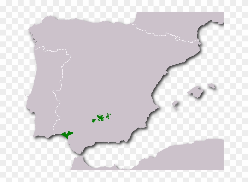 Distribucion - Lynx Pardinus Distribucion Clipart #1871464