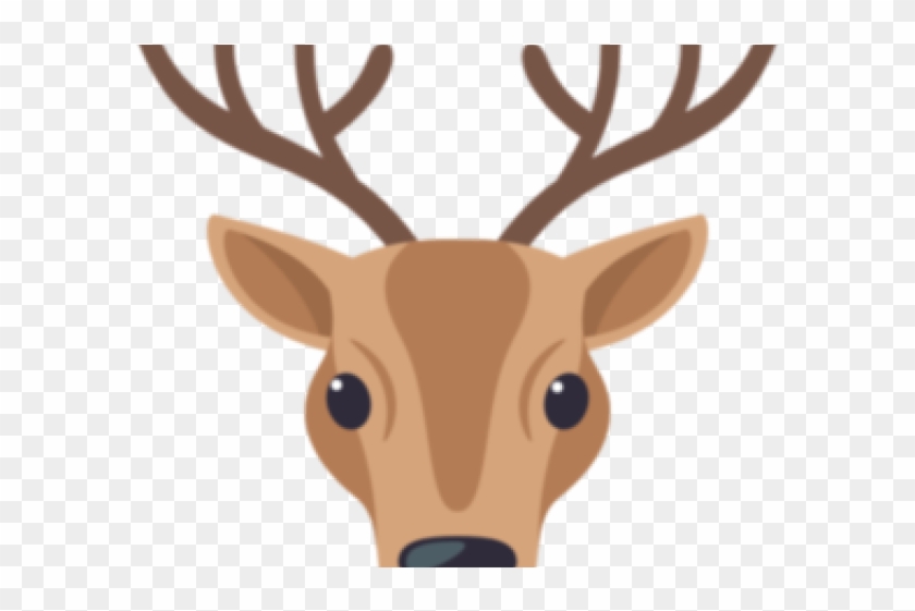 Dear Clipart Deer Antler - Deer Emoticon - Png Download #1871641