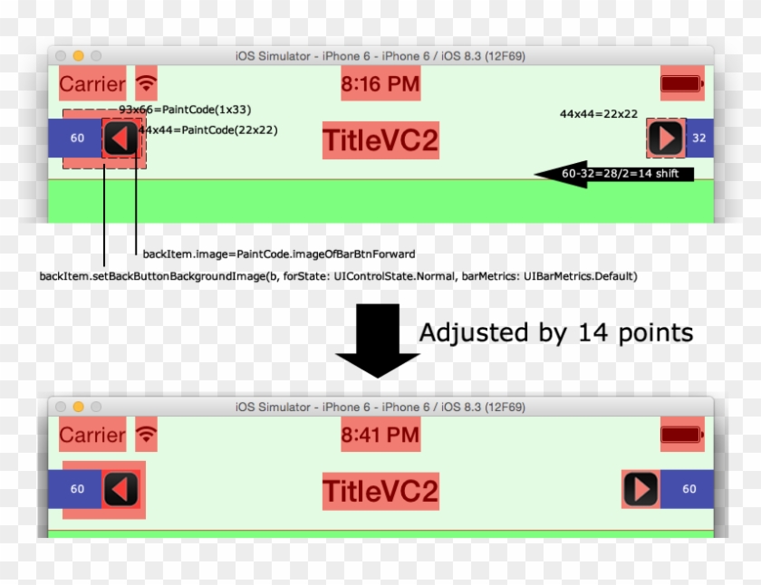 Adding A Custom Back Button “ Clipart #1872156