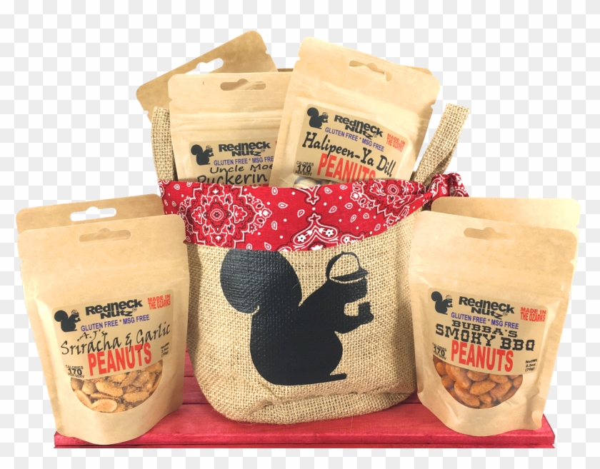 Burlap Bucket Of Nuts Clipart