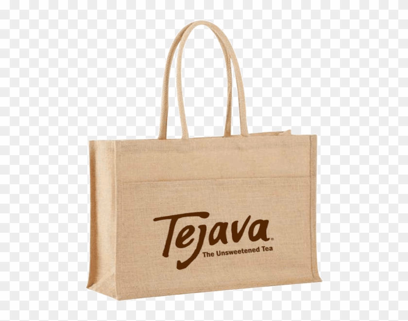 Tejava Burlap Shopping Tote Clipart