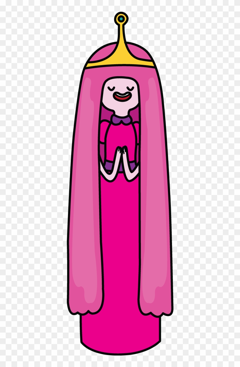 How To Draw Adventure Time Princess Bubblegum, Easy - Easy Princess Bubblegum Drawing Clipart #1872678