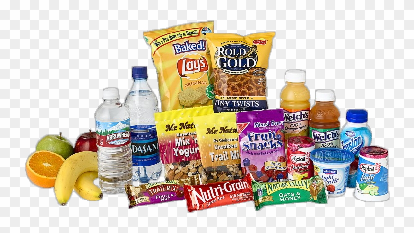 Healthy Foods Gain Ground In Vending Machines - Snacks And Beverages Clipart #1872711