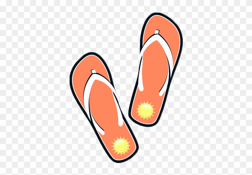 Flip Flop Free To Use Clipart - Clipart Flipflops - Png Download #1872865