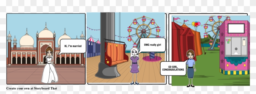 Marriage - Cartoon Clipart #1872894