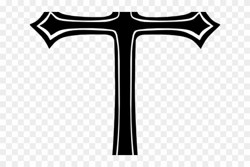 Gothic Tattoos Clipart Crucifix - Cross Gothic Tattoo - Png Download