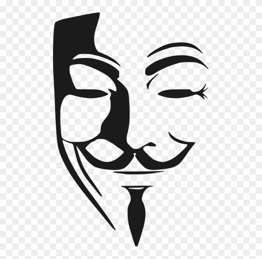 Evey Hammond Guy Fawkes Mask V For Vendetta Clipart