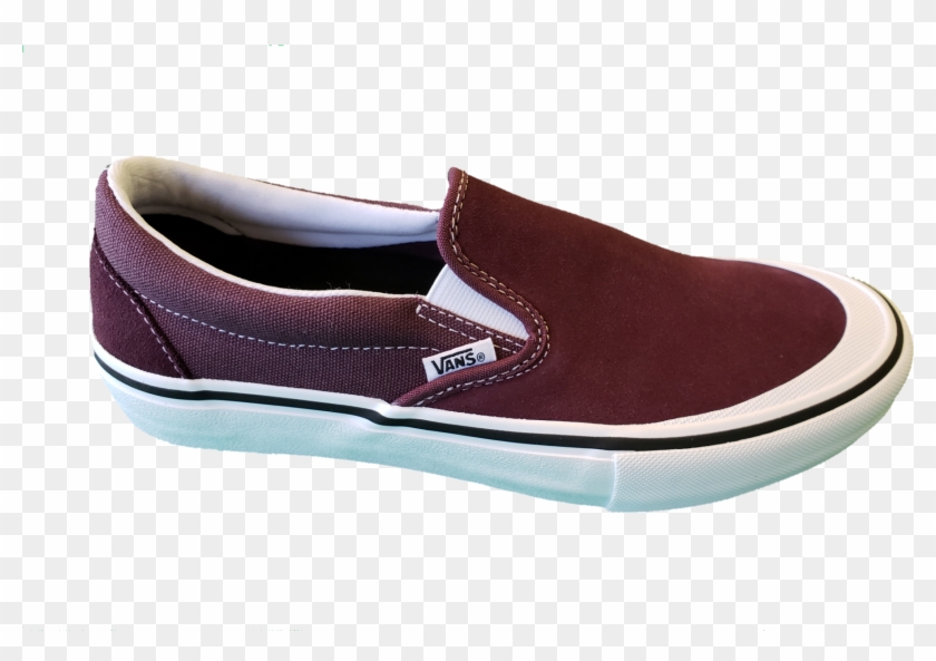 Vans Slip On Pro Raisin/white Clipart #1873879