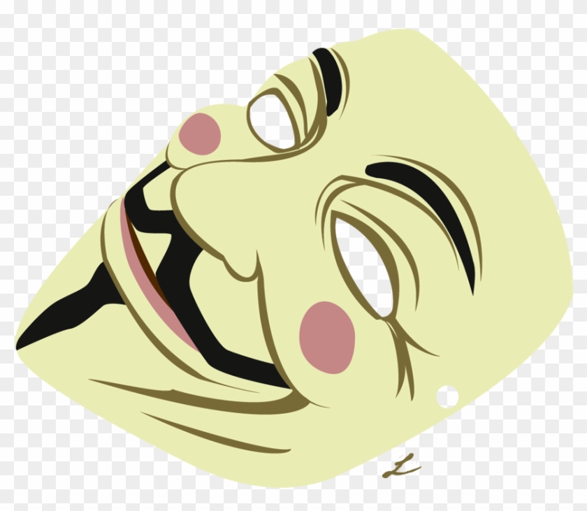 V For Vendetta Mask By Lauramss Clipart
