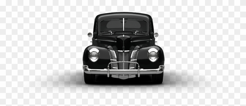 Ford De Luxe Coupe'40 By Old Car Fan Clipart #1874667