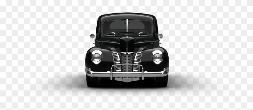 Ford De Luxe Coupe'40 By Old Car Fan Clipart