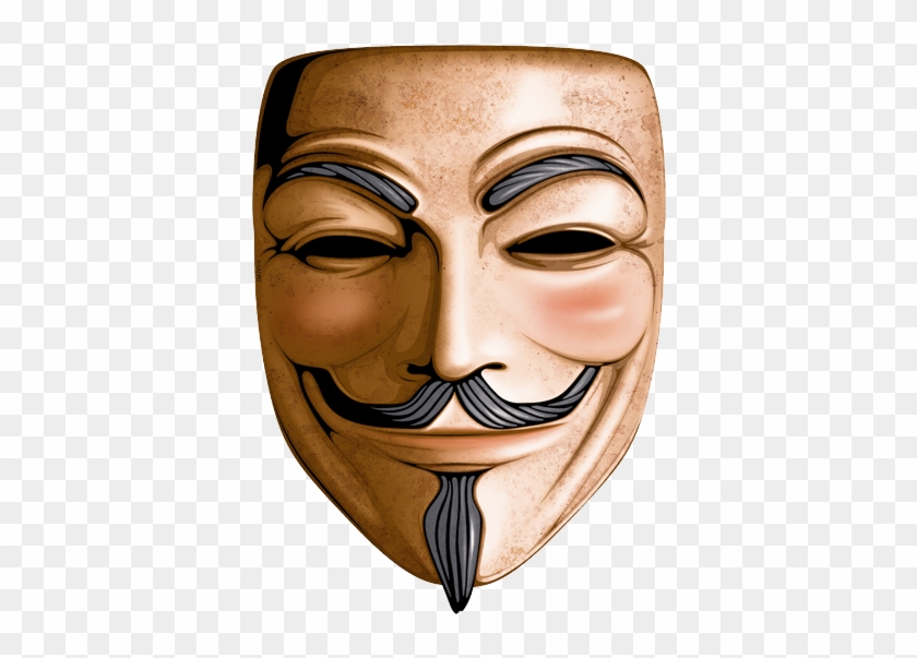 Guy Fawkes Mask - Mask Clipart