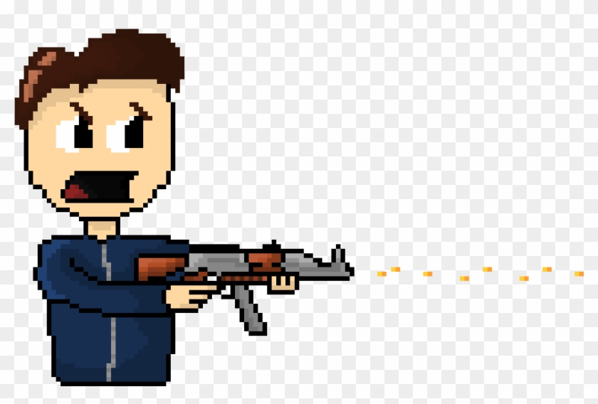 Pixel Zombie Killer - Pixel Zombie Png Clipart