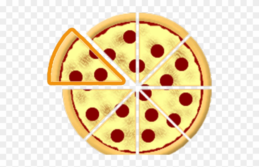 Pizza Clipart Quarter - Pizza Missing Slices - Png Download