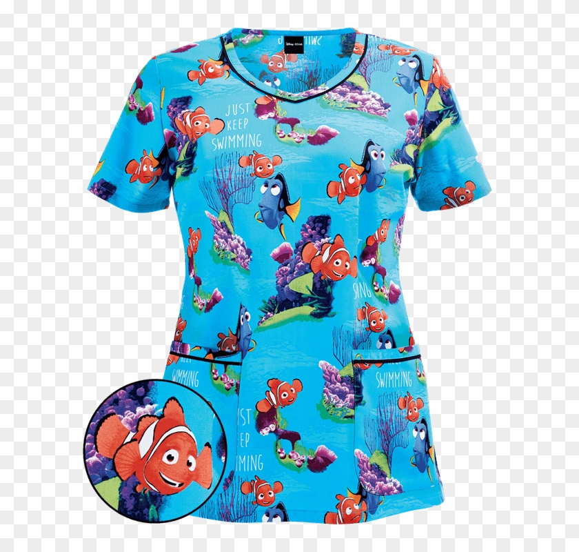 Shown In - Nemo Scrubs Clipart