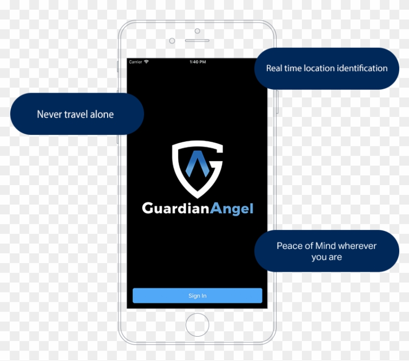 Guardianangel App Feature 1-1 Clipart #1875513