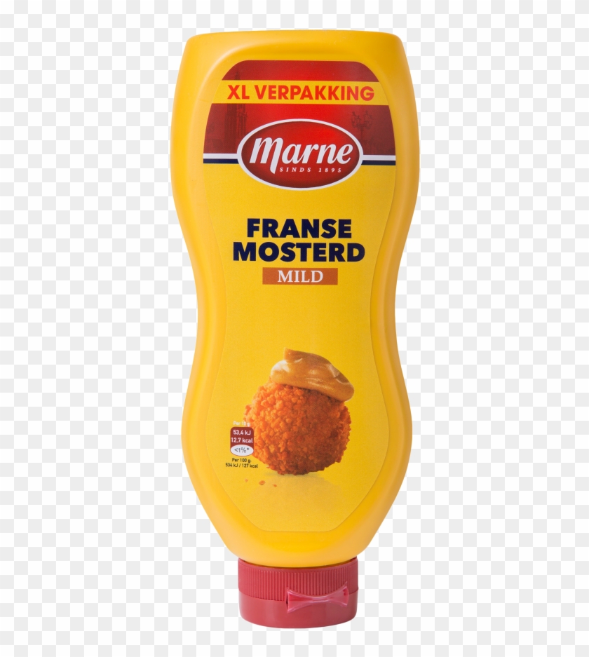 Marne French Mustard Mild In A Squeeze Bottle Xl Packaging - Marne Mosterd Clipart #1875753