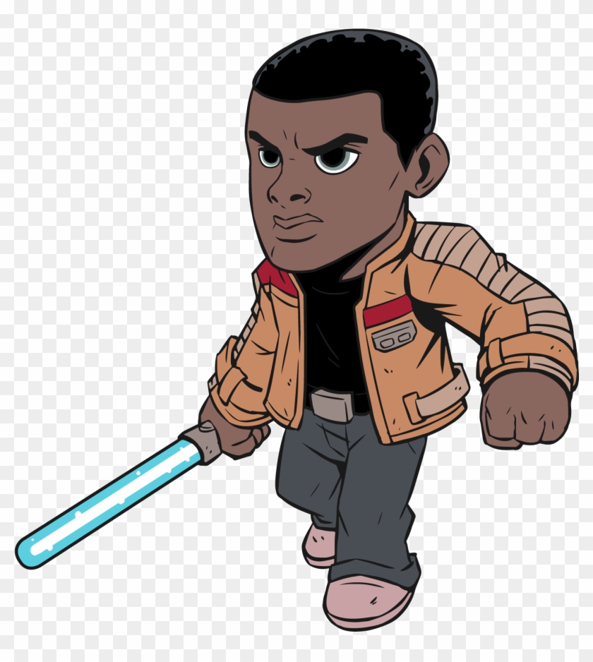 Finn Star Wars Clipart - Png Download
