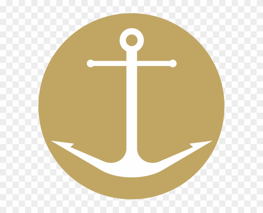 Anchor Emblem - Cross Clipart