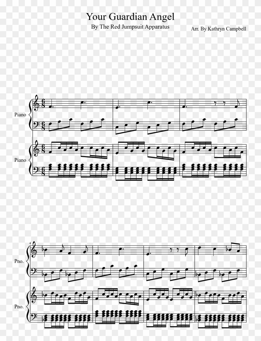 Your Guardian Angel Sheet Music Composed By Arr - Disney Medley Piano Sheet Music Clipart