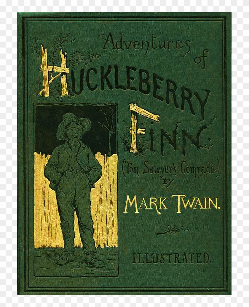 Adventures Of Huckleberry Finn 1885-cover Clipart