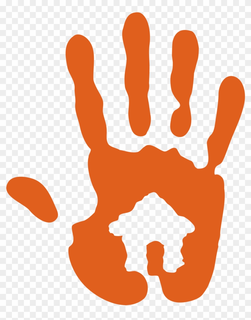 1489 X 1800 3 - Orange Hands Clipart #1877120