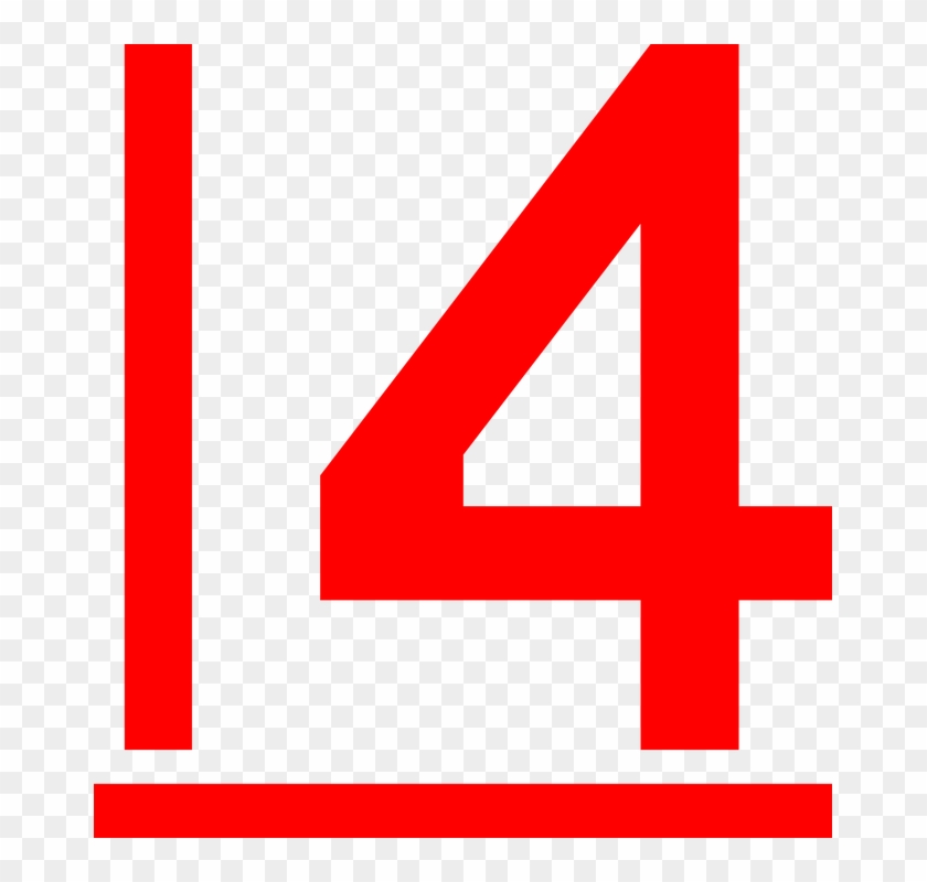 Fourteen Number Cartoon Clipart #1877399