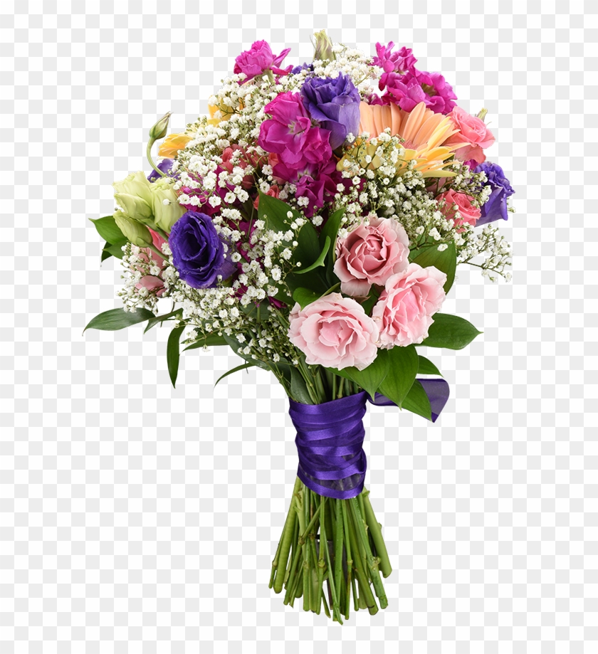Out Of The Box Bouquet With Spring Garden Wedding, - Floribunda Clipart #1877751