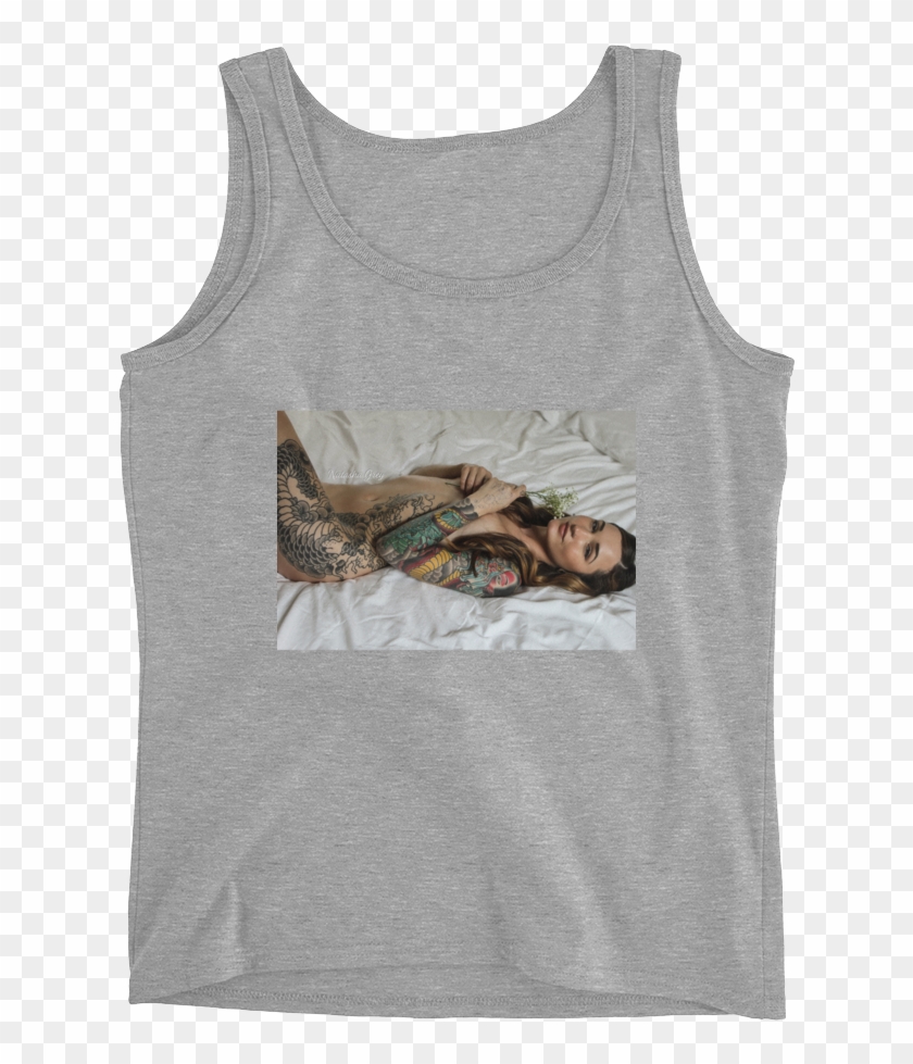 Women's "baby's Breath” Tank By Natasha Grey - Active Tank Clipart