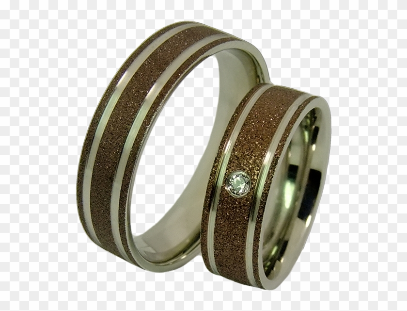 2 Unusual Wedding Rings Engagement Rings With Cubic - Belt Clipart