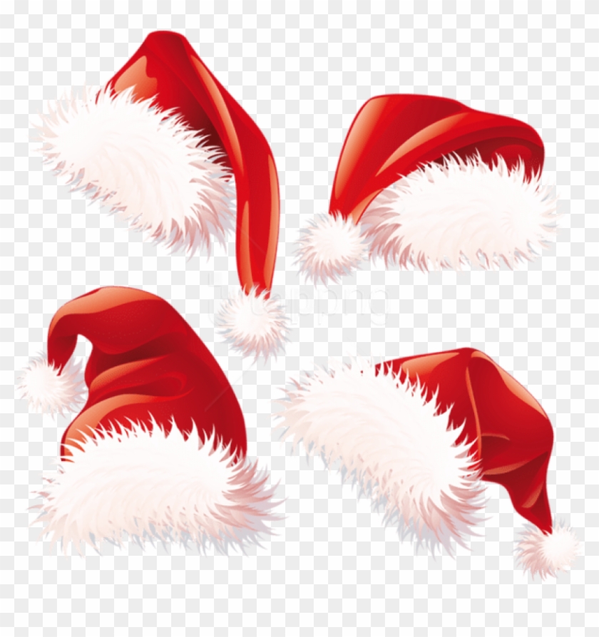 Free Png Transparent Christmas Santa Hats Png Clipart
