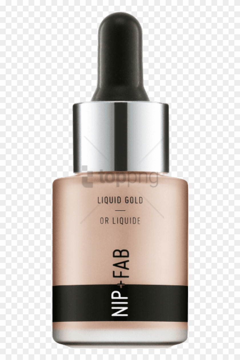 Free Png Nip Fab Liquid Gold Highlighter Rose Gold Clipart