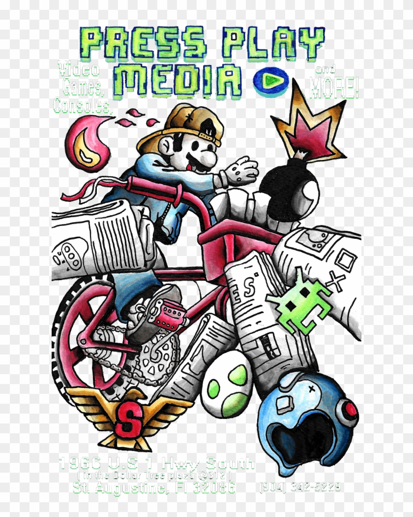 Clipart Black And White Stock Clipart Playing Video - Cartoon - Png Download