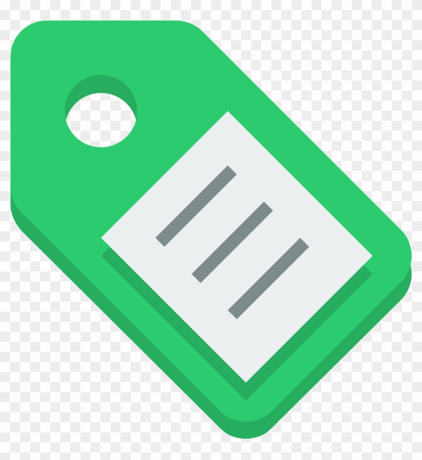 Tag Icon Png Clipart Transparent Download - Price Tag Flat Icon