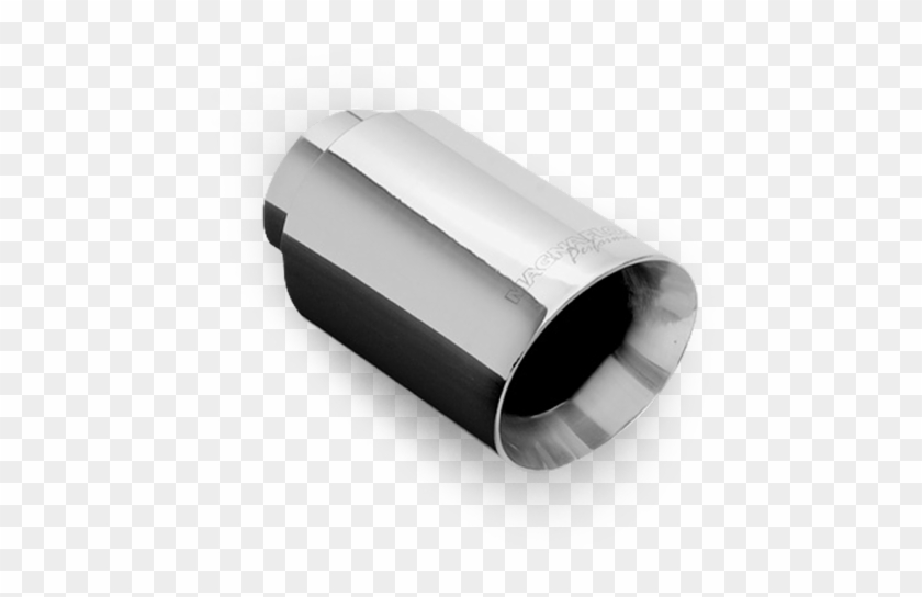 Single Exhaust Tip - Stainless Exhaust Tip Clipart