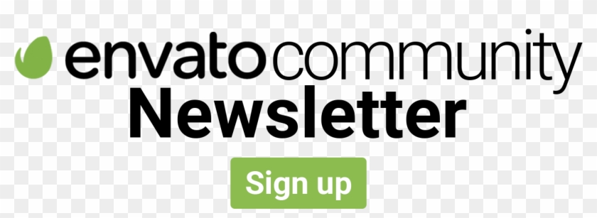 Envato Community Newsletter Sign Up - Oval Clipart #1879377