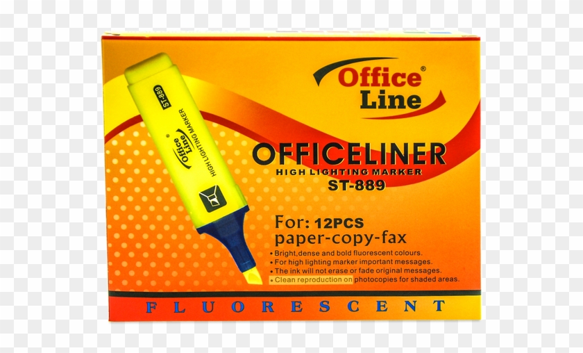 Highlighting Marker Office Line - Paper Clipart