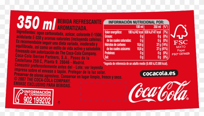 Etiqueta Troquelada - Coca Cola Clipart #1879878