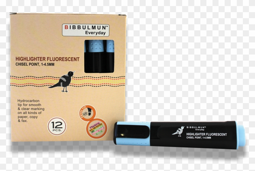 Highlighter 12-pack Blue - Usb Flash Drive Clipart