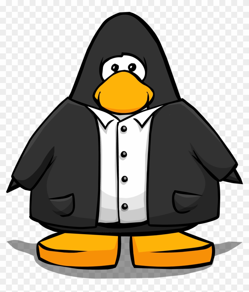 Black Suit Png - Penguin From Club Penguin Clipart #1880195