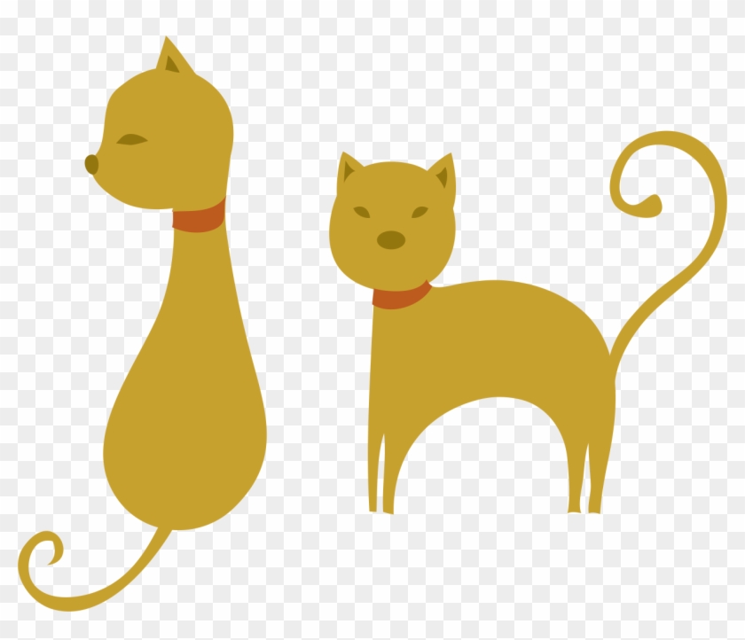 Vector Paintbrush Cat Royalty Free Stock - Cartoon Clipart #1880425